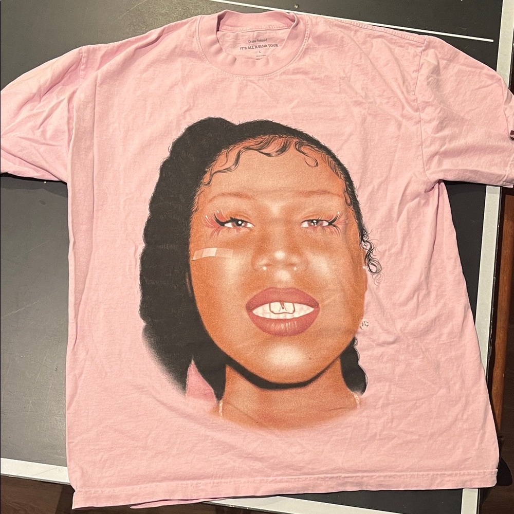 Drake Related - It’s All A Blur Tour 2023 Pink Tee